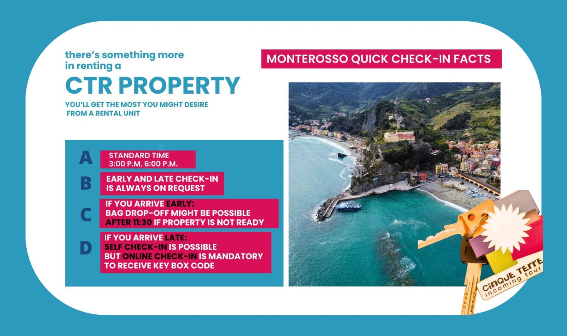 Giaella Sea View Apartment Monterosso al Mare Exteriör bild
